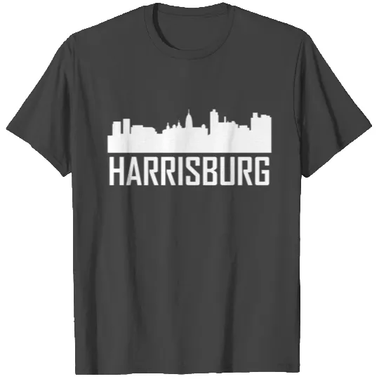 Harrisburg Pennsylvania City Skyline T Shirts