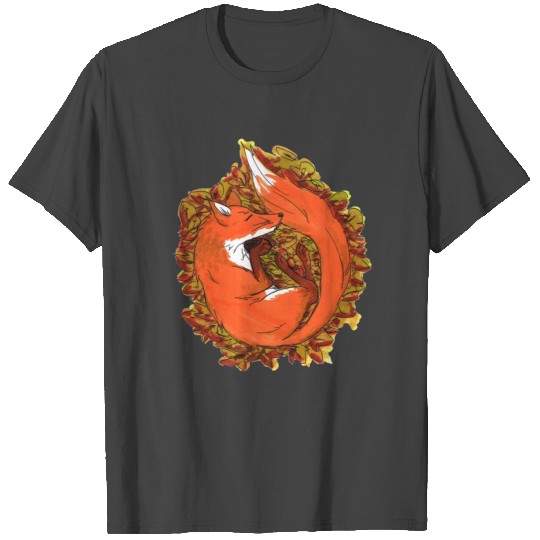 Sleepy fox T Shirts