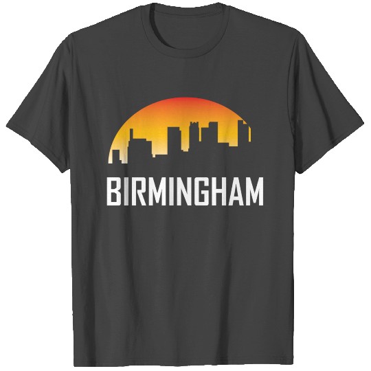 Birmingham Albm Sunset Skyline T Shirts
