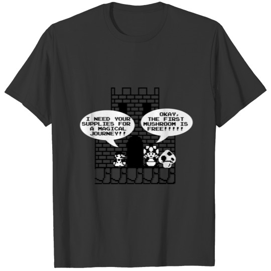 Super Mario Parody Shirt T-shirt