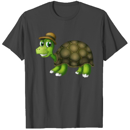 funny turtle reptile wildlife animal smile T Shirts