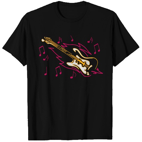Guitar,guitarist,guitar player,rock 'n' roll, T Shirts