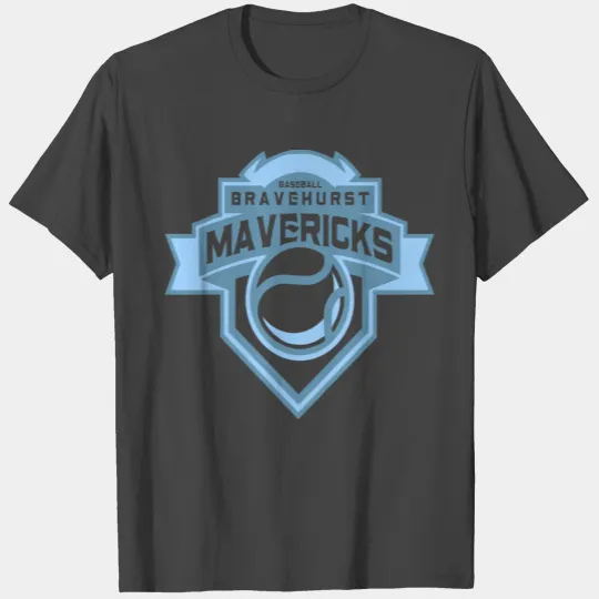 BASEBALL BRAVEHURST MAVERICKS T Shirts
