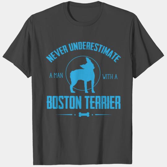 Dog Boston Terrier NUM T Shirts