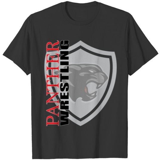 Panther Wrestling T-shirt