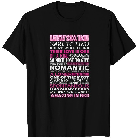 Elementary Teacher Rare Find Romantic Amazing Bed T Shirts