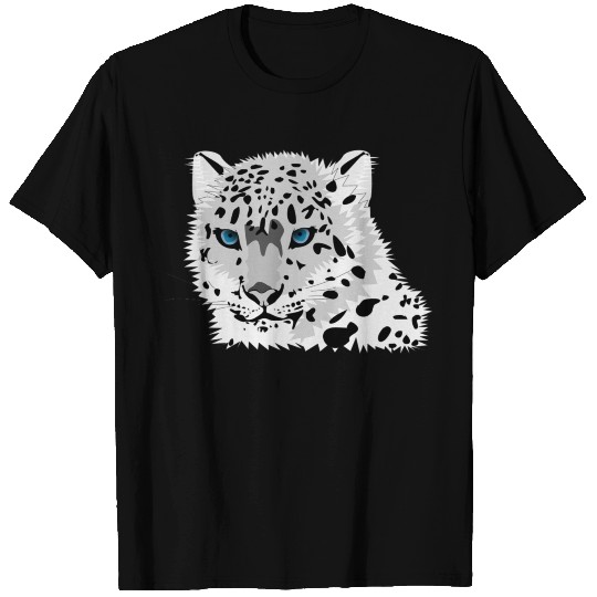 animal snow leopard T Shirts