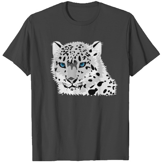 animal snow leopard T Shirts