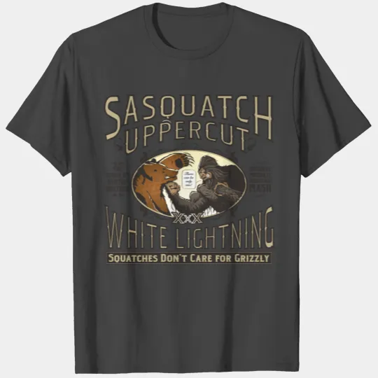Sasquatch Uppercut T Shirts
