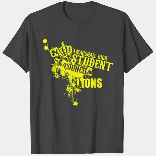 MARSHALL HIGH STUDENT COUNCIL LIONS T Shirts