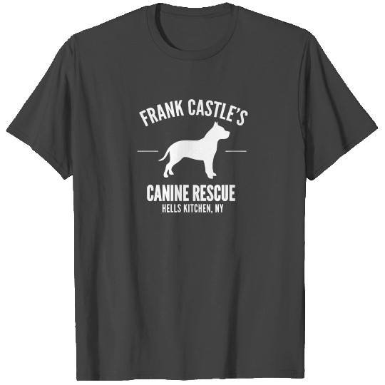 Frank Castle Dog Rescue T Shirts