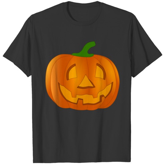 Thanksgiving Turkey Pumpkin Comic Style Motive T-shirt
