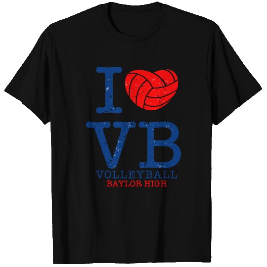 Volleyball Baylor High T Shirts