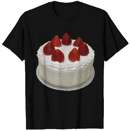 Dessert Cake Strawberry Shortcake 2str T Shirts