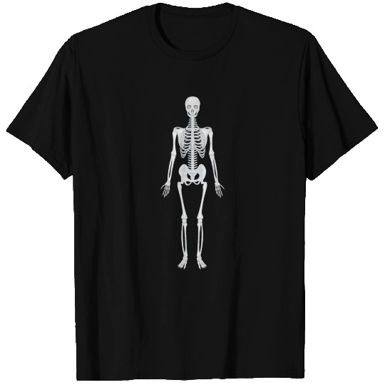 Human skeleton T Shirts