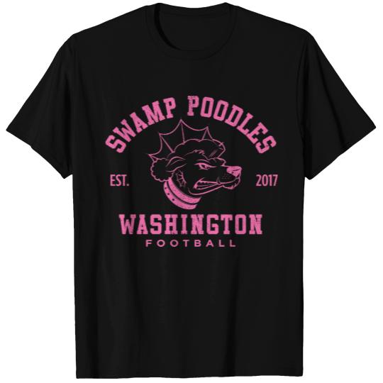 Washington Swamp Poodles - Pink Stencil T Shirts