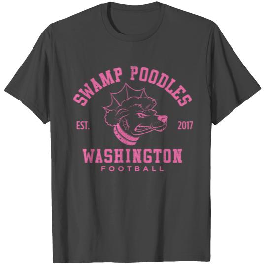 Washington Swamp Poodles - Pink Stencil T Shirts