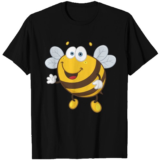 Cool bee insect smiles wildlife T Shirts