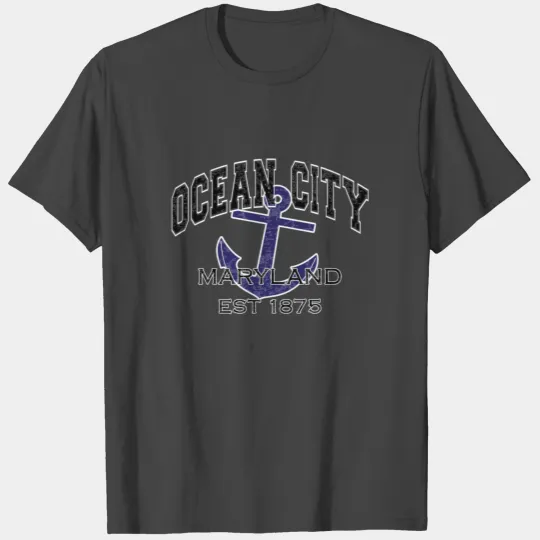 Ocean City Maryland Est 1875 T Shirts
