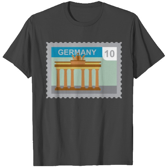 germany mail stamp T Shirts