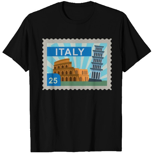 italy post stamp T Shirts