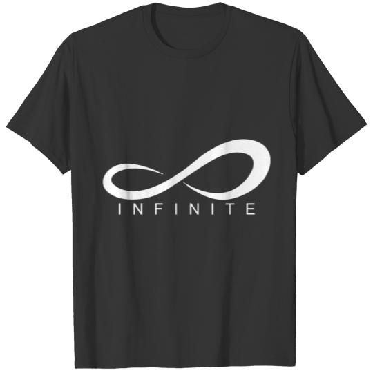Infinite Logo in White Women's T Shirts