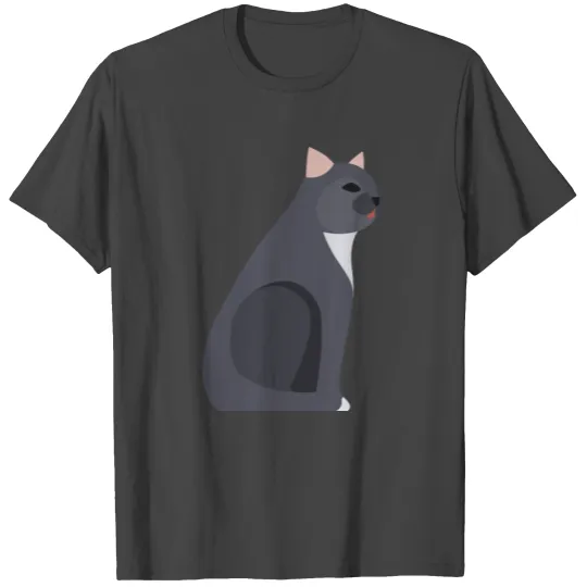 grey cat T Shirts