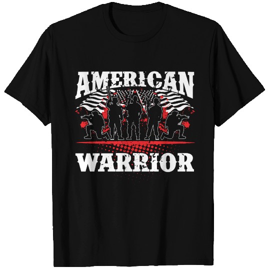 American Warrior! USA! Proud! T Shirts