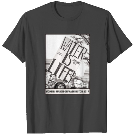Women's March on Washington 2017-Water is Life T Shirts