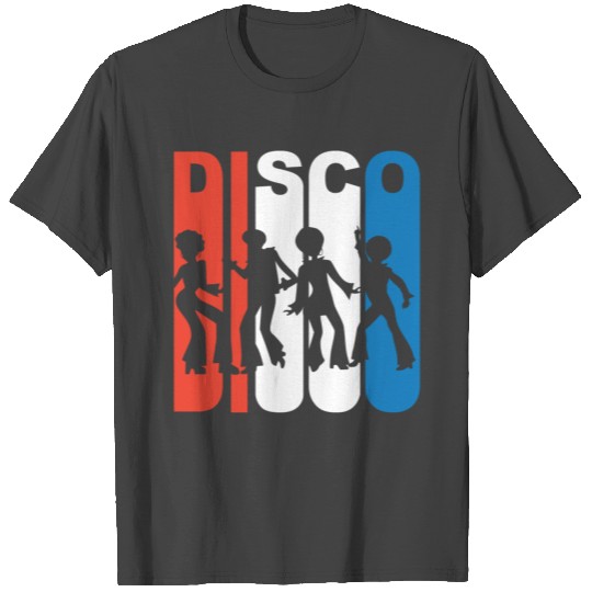Red White And Blue Disco Dancers T Shirts