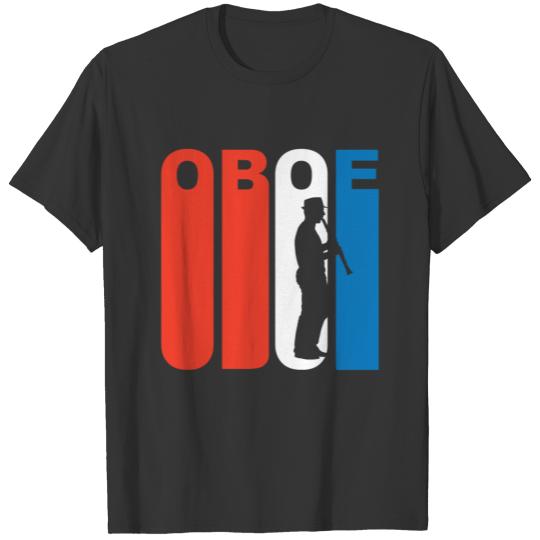 Red White And Blue Oboe T-shirt