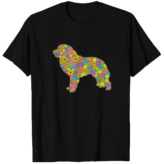 Great Pyrenees Flower T Shirts