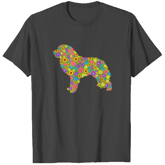 Great Pyrenees Flower T Shirts