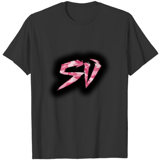 sv logo pink camo T-shirt
