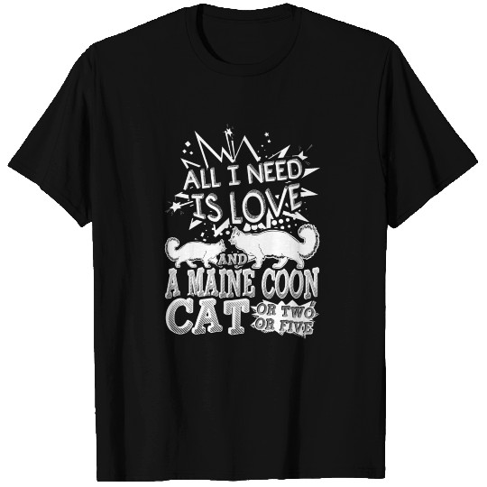 Maine Coon Cat T Shirts