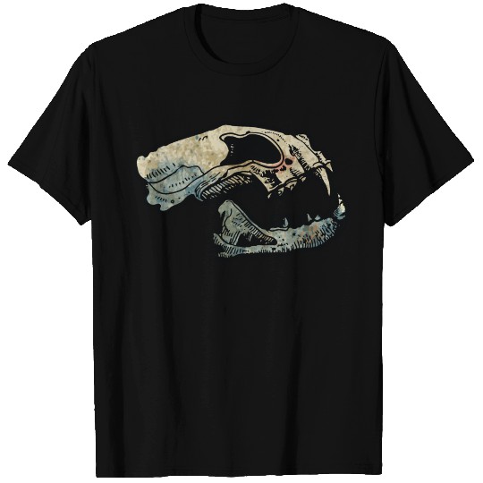 cat skull T Shirts