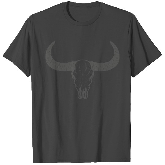 buffalo skull T Shirts