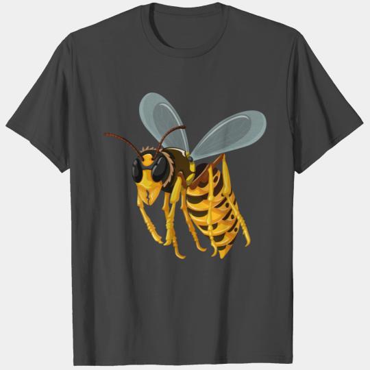 Wasp insect hornet wildlife cartoon predator cool T Shirts