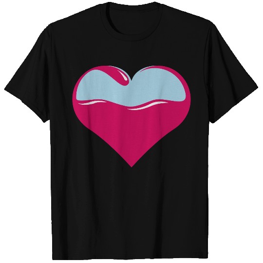 Ocean heart T Shirts