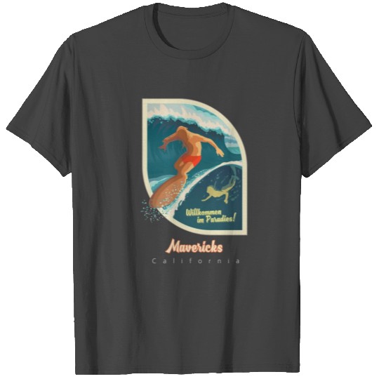 Mavericks, California, United States T Shirts