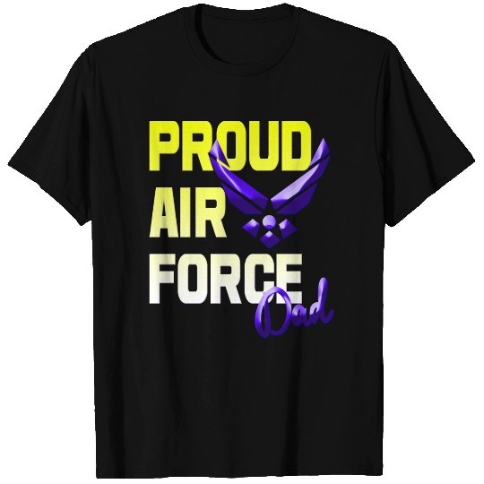 Proud Air Force Dad T Shirts