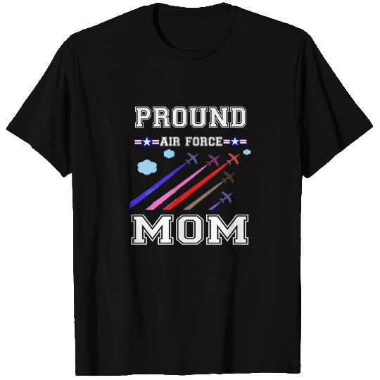 Pround air force Mom T Shirts