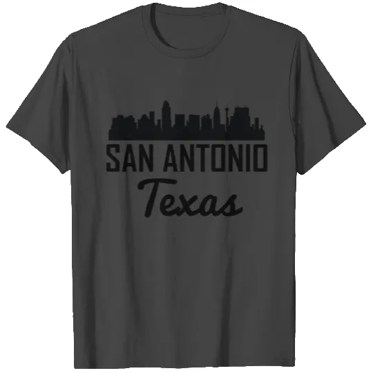 San Antonio Texas Skyline T Shirts
