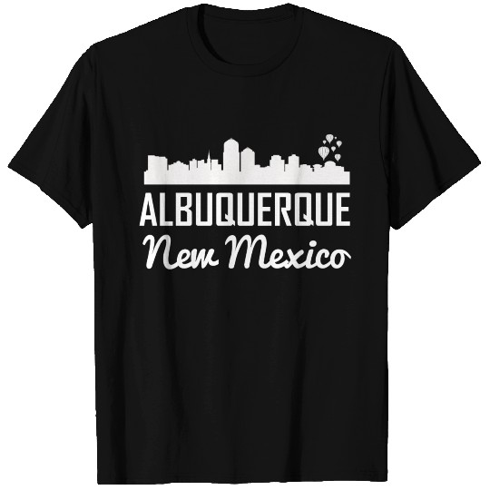 Albuquerque New Mexico Skyline T Shirts