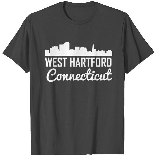 West Hartford Connecticut Skyline T Shirts