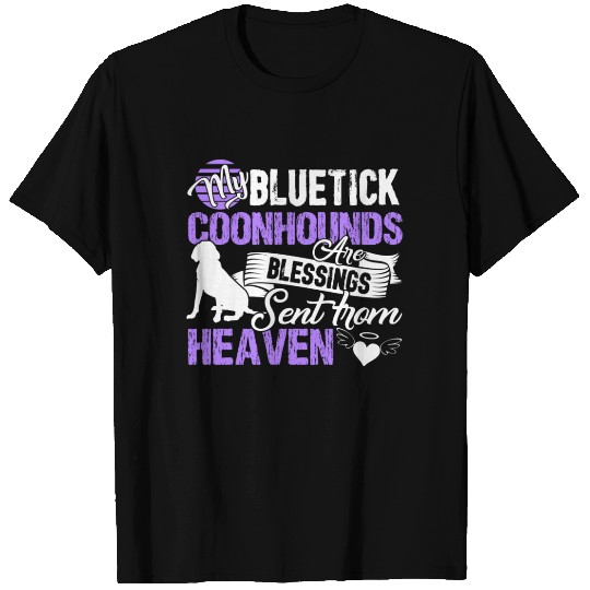 BLUETICK COONHOUND BLESSINGS T Shirts