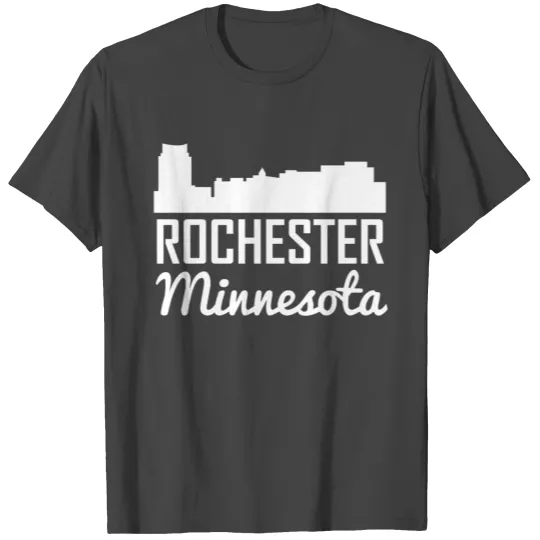 Rochester Minnesota Skyline T Shirts
