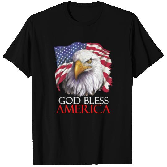 God bless America T Shirts