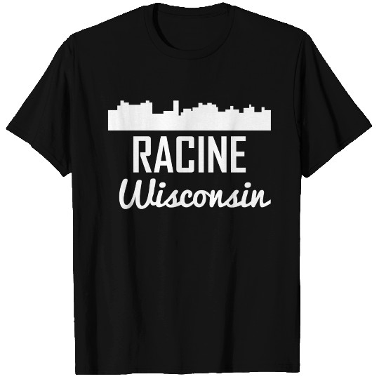 Racine Wisconsin Skyline T Shirts