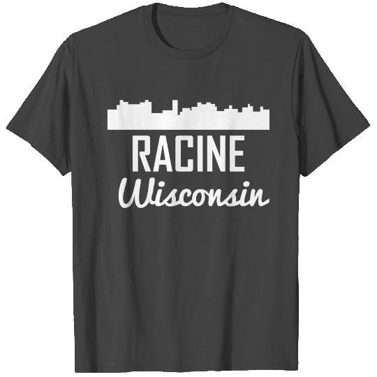 Racine Wisconsin Skyline T Shirts